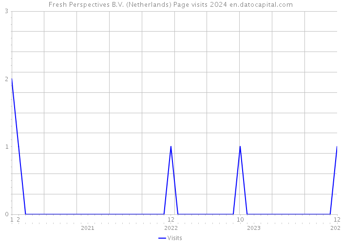 Fresh Perspectives B.V. (Netherlands) Page visits 2024 