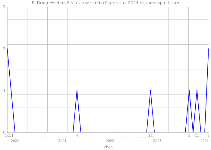 R. Dragt Holding B.V. (Netherlands) Page visits 2024 