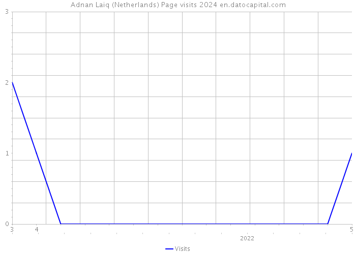 Adnan Laiq (Netherlands) Page visits 2024 