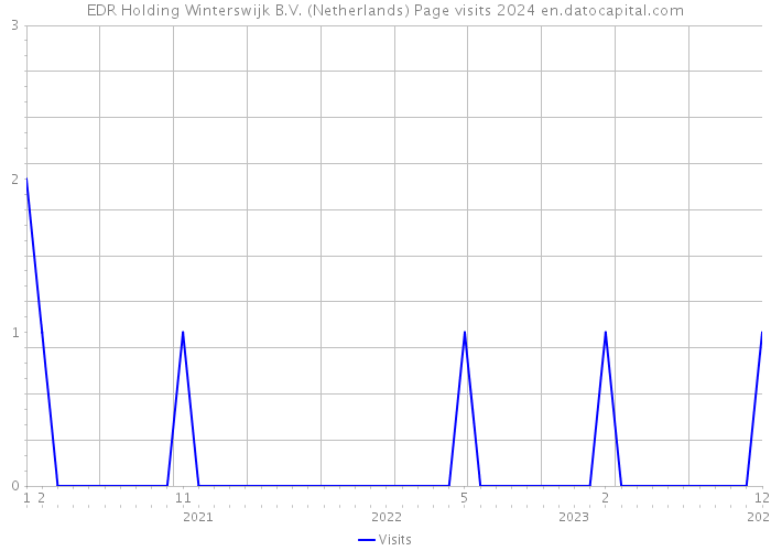 EDR Holding Winterswijk B.V. (Netherlands) Page visits 2024 