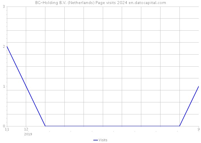 BG-Holding B.V. (Netherlands) Page visits 2024 