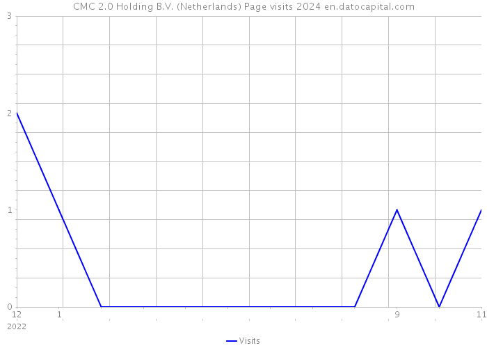 CMC 2.0 Holding B.V. (Netherlands) Page visits 2024 