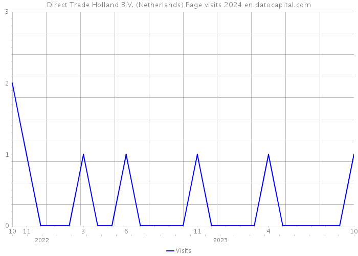 Direct Trade Holland B.V. (Netherlands) Page visits 2024 