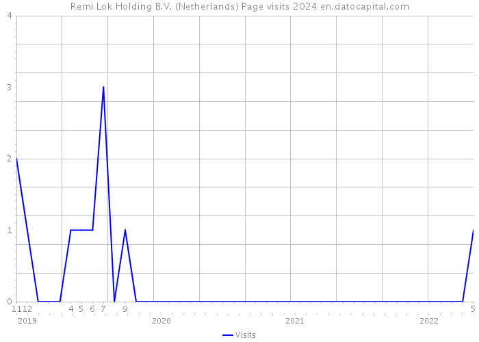 Remi Lok Holding B.V. (Netherlands) Page visits 2024 