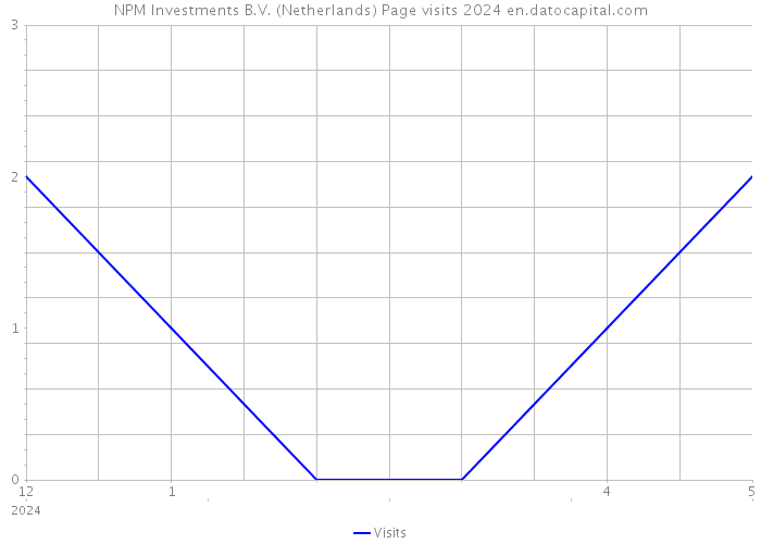 NPM Investments B.V. (Netherlands) Page visits 2024 