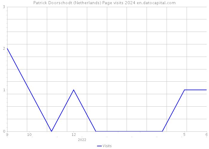 Patrick Doorschodt (Netherlands) Page visits 2024 