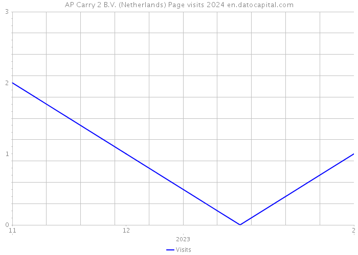 AP Carry 2 B.V. (Netherlands) Page visits 2024 