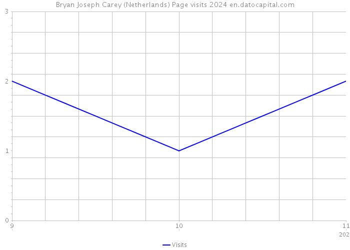 Bryan Joseph Carey (Netherlands) Page visits 2024 