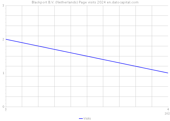 Blackport B.V. (Netherlands) Page visits 2024 