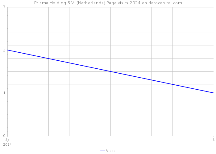 Prisma Holding B.V. (Netherlands) Page visits 2024 