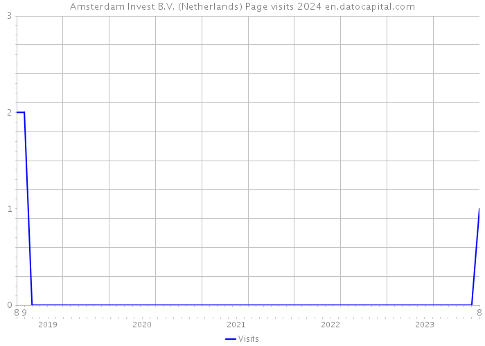Amsterdam Invest B.V. (Netherlands) Page visits 2024 