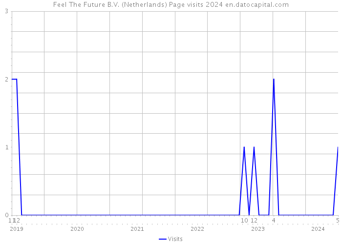 Feel The Future B.V. (Netherlands) Page visits 2024 