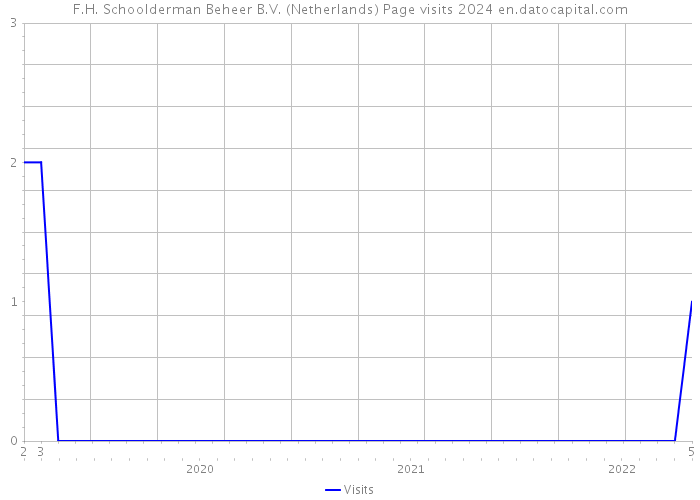 F.H. Schoolderman Beheer B.V. (Netherlands) Page visits 2024 