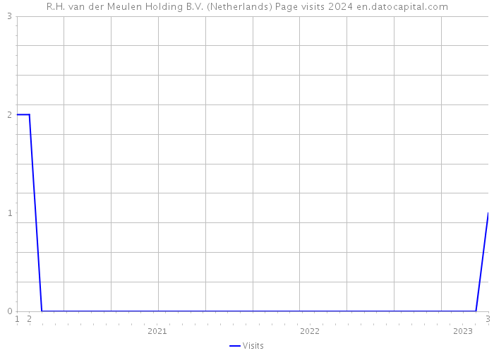 R.H. van der Meulen Holding B.V. (Netherlands) Page visits 2024 