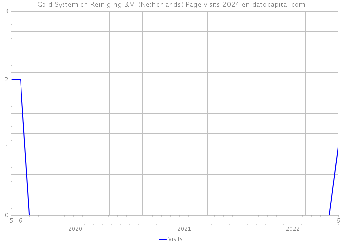 Gold System en Reiniging B.V. (Netherlands) Page visits 2024 