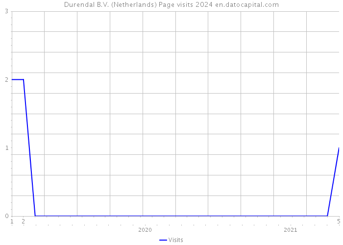 Durendal B.V. (Netherlands) Page visits 2024 