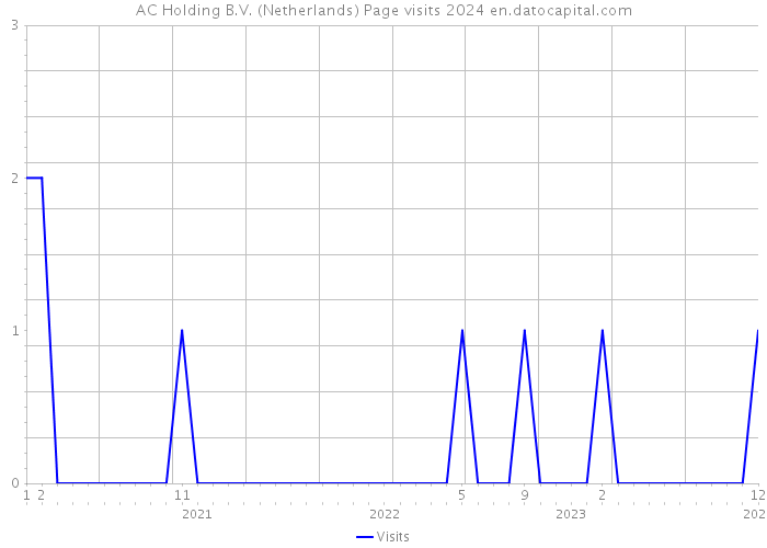 AC Holding B.V. (Netherlands) Page visits 2024 