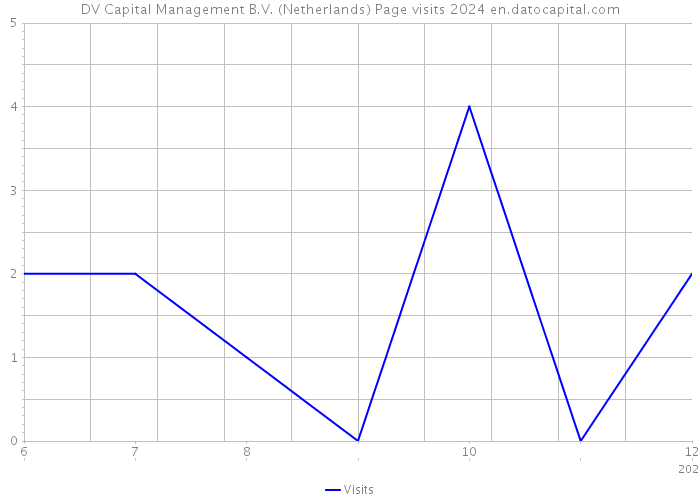 DV Capital Management B.V. (Netherlands) Page visits 2024 