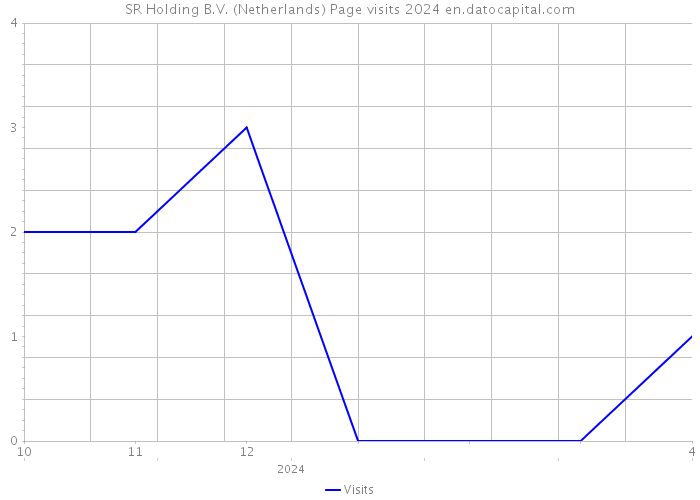 SR Holding B.V. (Netherlands) Page visits 2024 