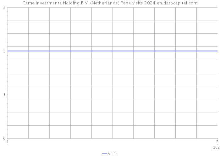 Game Investments Holding B.V. (Netherlands) Page visits 2024 