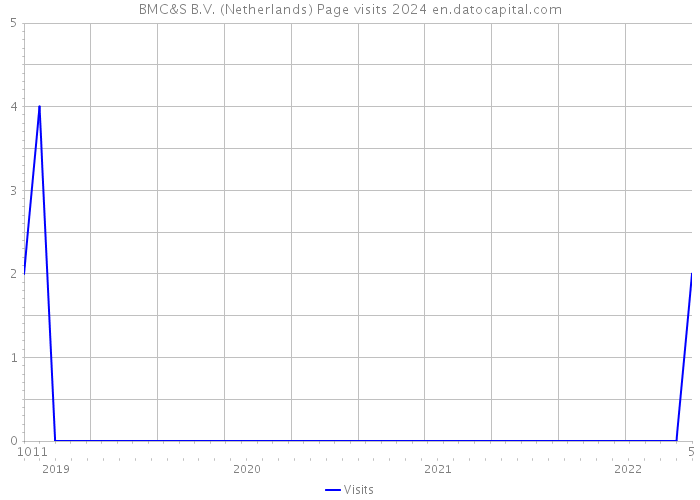 BMC&S B.V. (Netherlands) Page visits 2024 