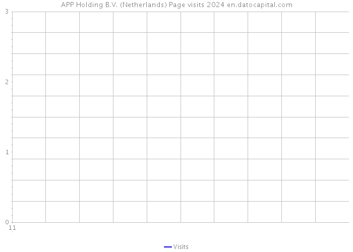 APP Holding B.V. (Netherlands) Page visits 2024 