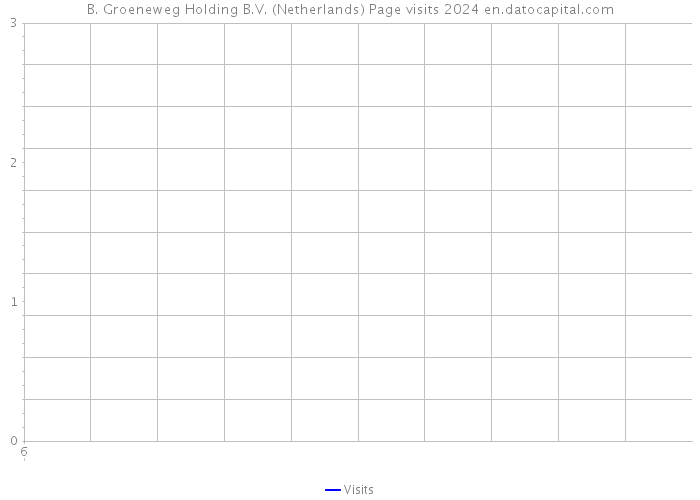 B. Groeneweg Holding B.V. (Netherlands) Page visits 2024 