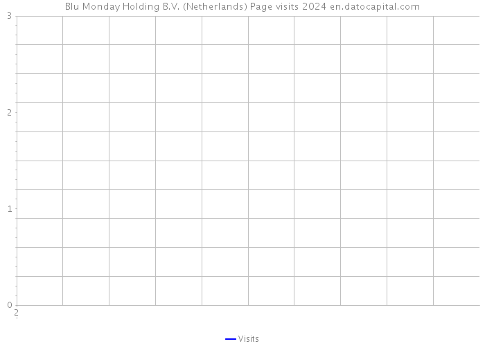 Blu Monday Holding B.V. (Netherlands) Page visits 2024 