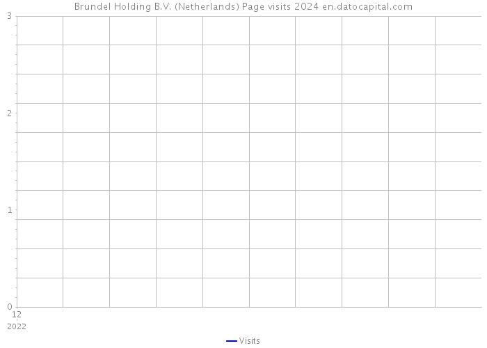 Brundel Holding B.V. (Netherlands) Page visits 2024 