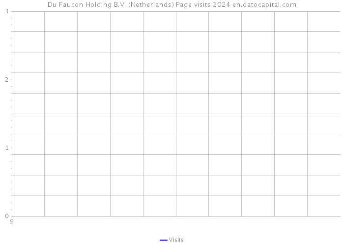 Du Faucon Holding B.V. (Netherlands) Page visits 2024 