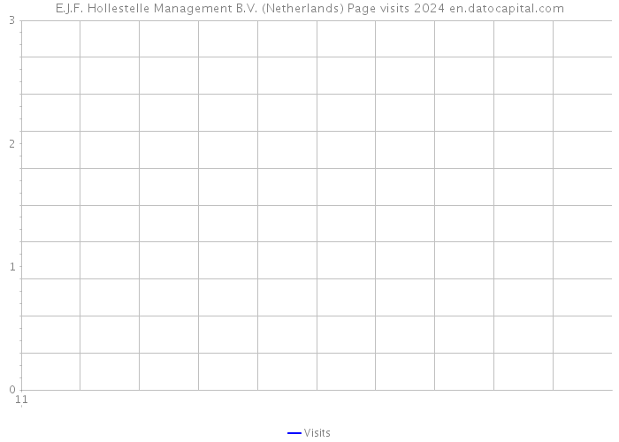 E.J.F. Hollestelle Management B.V. (Netherlands) Page visits 2024 
