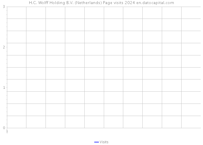 H.C. Wolff Holding B.V. (Netherlands) Page visits 2024 