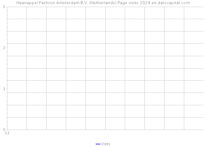 Haanappel Fashion Amsterdam B.V. (Netherlands) Page visits 2024 