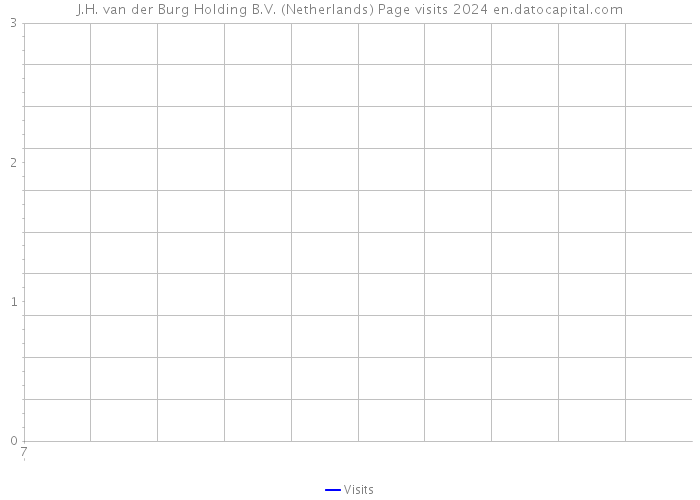 J.H. van der Burg Holding B.V. (Netherlands) Page visits 2024 