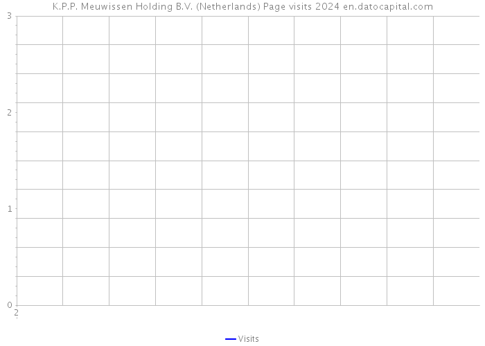 K.P.P. Meuwissen Holding B.V. (Netherlands) Page visits 2024 