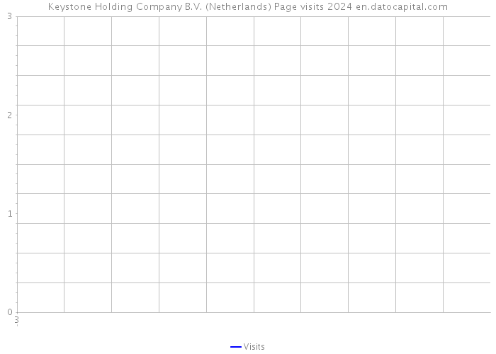 Keystone Holding Company B.V. (Netherlands) Page visits 2024 
