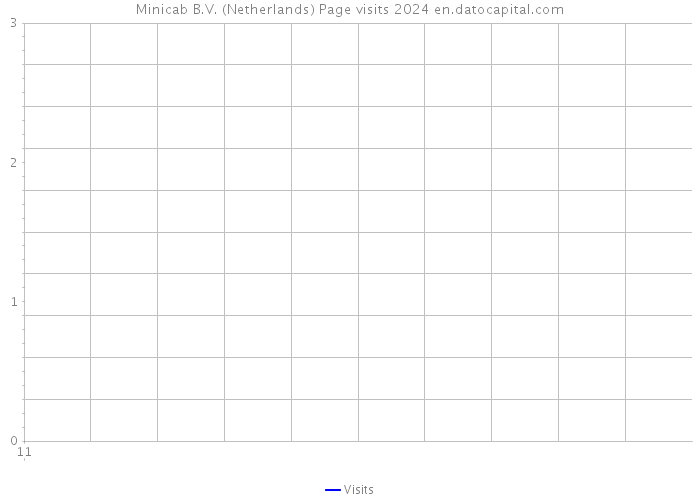 Minicab B.V. (Netherlands) Page visits 2024 