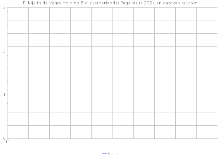 P. Kijk in de Vegte Holding B.V. (Netherlands) Page visits 2024 