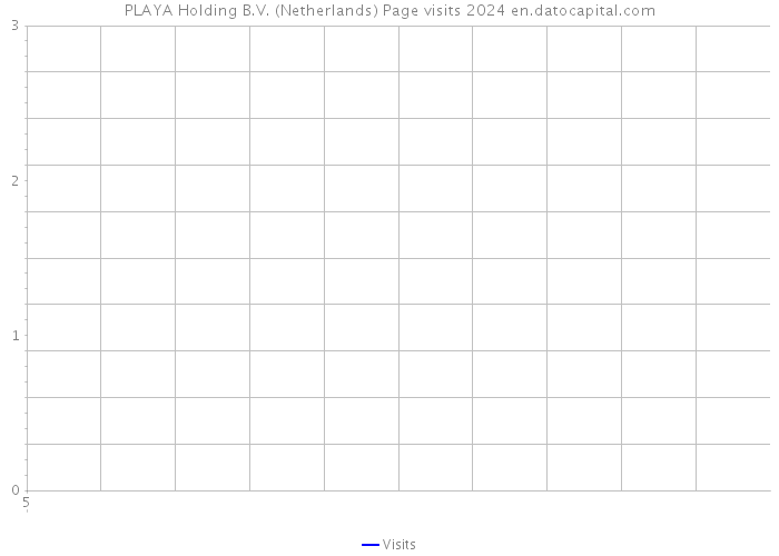 PLAYA Holding B.V. (Netherlands) Page visits 2024 