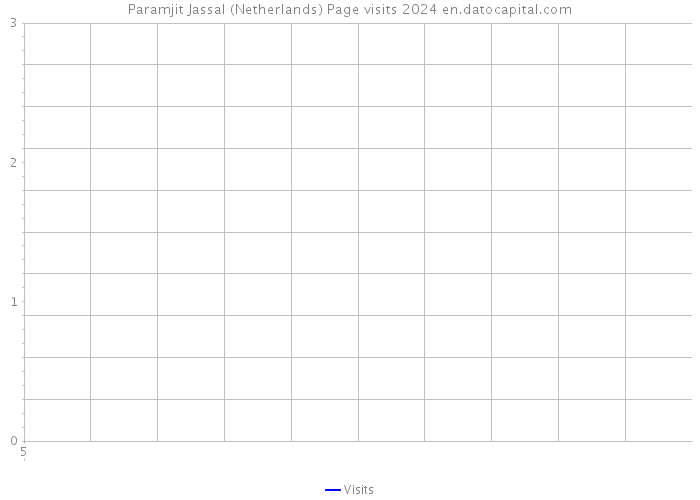 Paramjit Jassal (Netherlands) Page visits 2024 