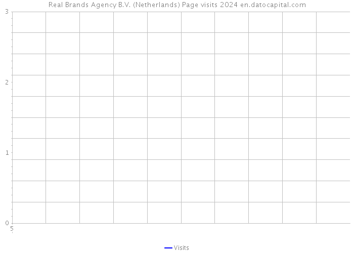 Real Brands Agency B.V. (Netherlands) Page visits 2024 