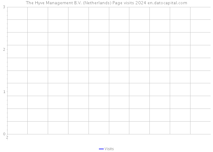 The Hyve Management B.V. (Netherlands) Page visits 2024 