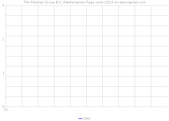 The Pebbles Group B.V. (Netherlands) Page visits 2024 