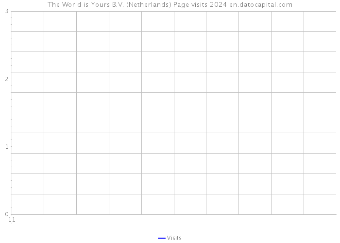 The World is Yours B.V. (Netherlands) Page visits 2024 