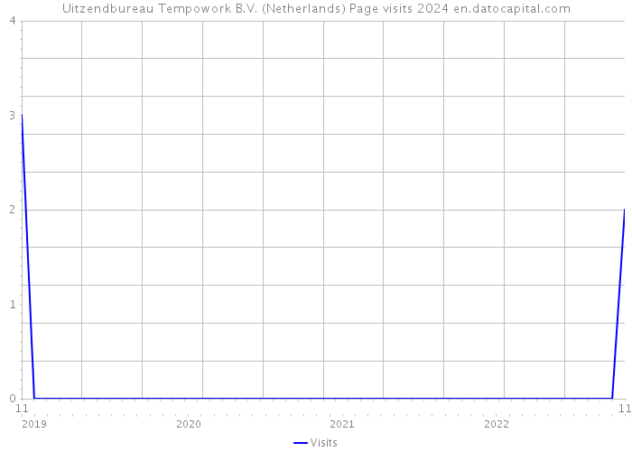 Uitzendbureau Tempowork B.V. (Netherlands) Page visits 2024 