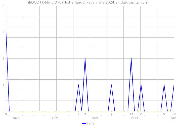 iBOOD Holding B.V. (Netherlands) Page visits 2024 