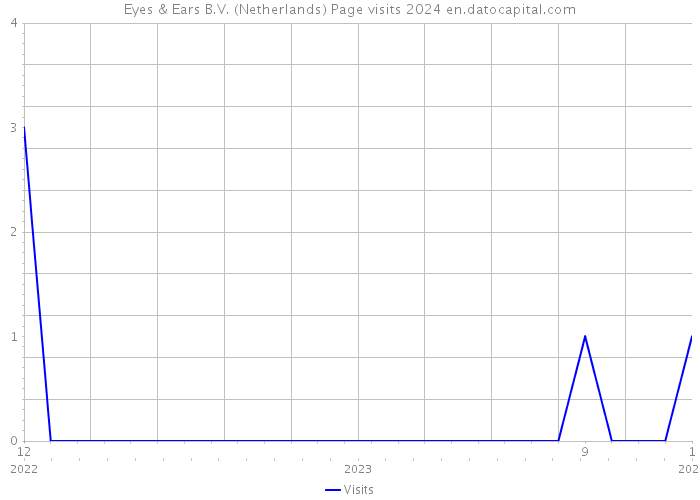 Eyes & Ears B.V. (Netherlands) Page visits 2024 