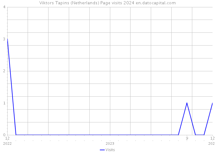 Viktors Tapins (Netherlands) Page visits 2024 