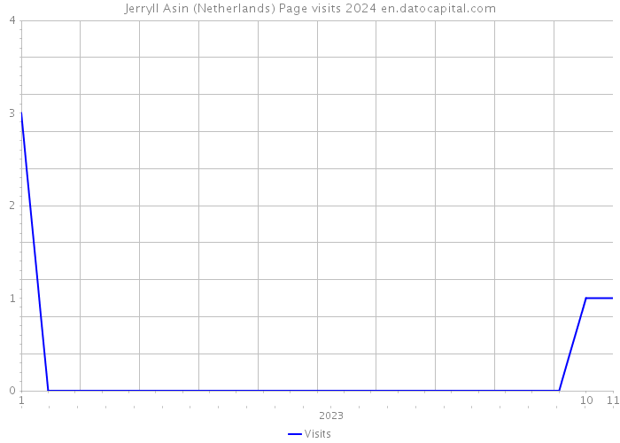 Jerryll Asin (Netherlands) Page visits 2024 