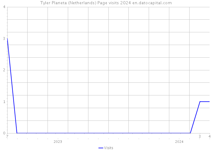 Tyler Planeta (Netherlands) Page visits 2024 